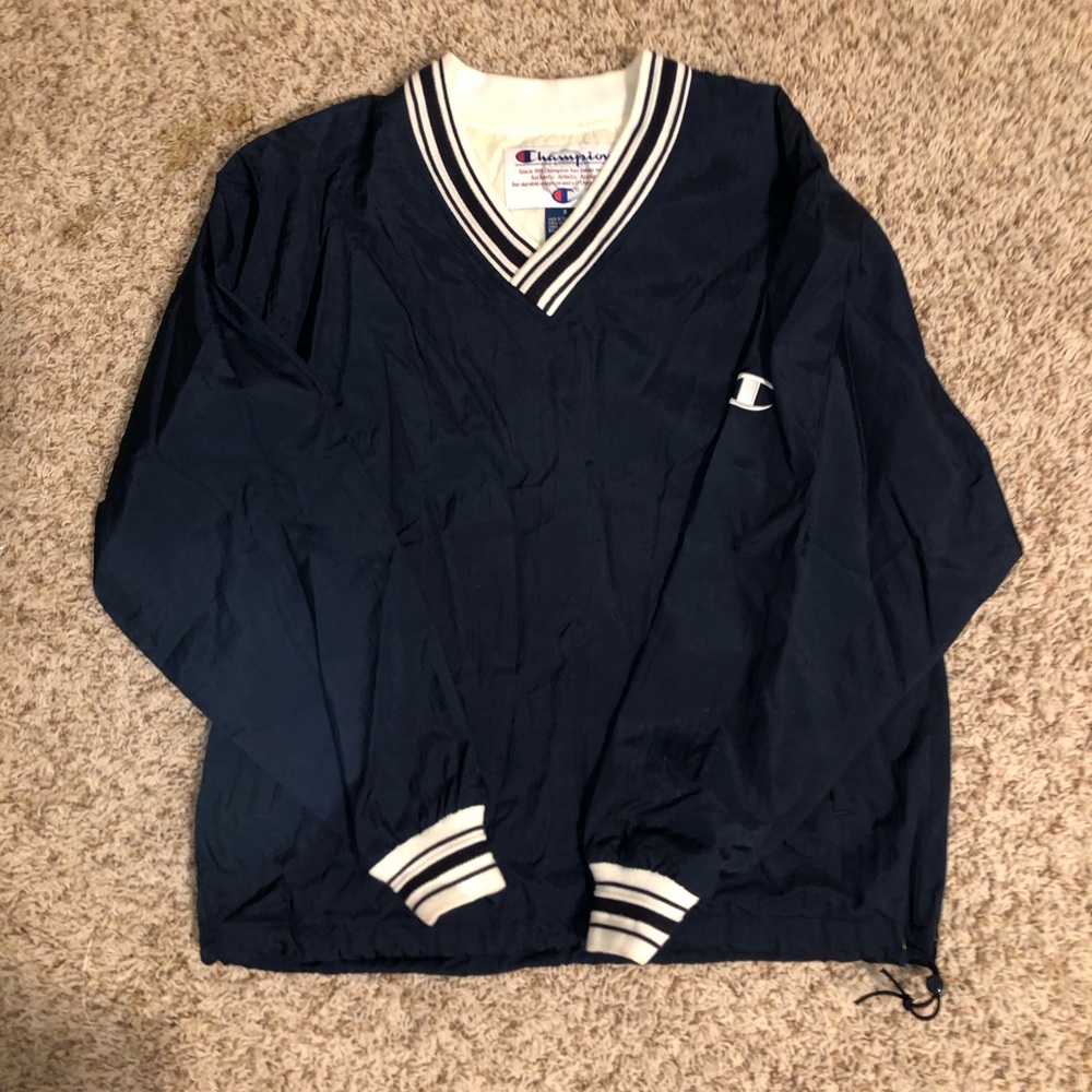 Vintage Champion Woman’s Pullover Windbreaker